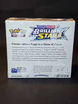 Pokemon TCG Brilliant Stars Booster Box Factory Sealed 36 Packs - Image 3