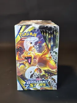 Pokemon TCG Brilliant Stars Booster Box Factory Sealed 36 Packs - Image 4