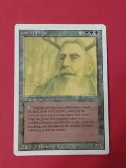 MTG - 3rd Edition - Revised - Gaea's Liege - Rare - LP - Image 1