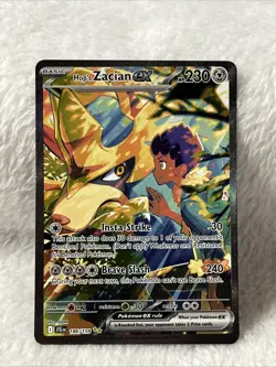 Hop's Zacian ex 186/159 Special Illustration Rare Pokemon Journey Together NM/M - Image 1