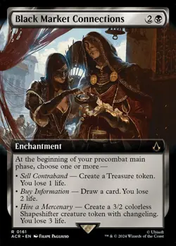 Black Market Connections Extended Art Regular - Assassin'S Creed MTG-NM - Image 1