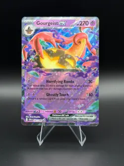 Pokemon Gourgeist EX 041/086 ME04: Chaos Rising NM Double Rare - Image 1