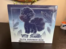NEW Pokemon Sword & Shield Silver Tempest ETB Elite Trainer Box Sealed - Image 1