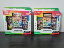 Bundle Lot of 2 Pokemon TCG First Partner Illustration Collection Series 1 - Image 1