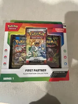 Pokemon TCG First Partner Illustration Collection Series 1 Box 2026 Promo ENG - Image 2