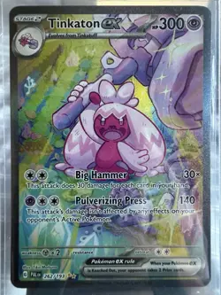 Tinkaton ex 262/193 SV02 Paldea Evolved SIR Holo EN The Pokemon Company - Image 1