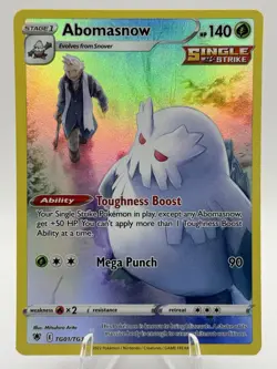 Abomasnow TG01/TG30 Astral Radiance Trainer Gallery Ultra Rare Pokemon TCG - LP - Image 1