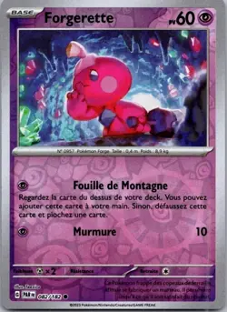 Carte Pokemon Forgerette 082/182 Reverse - 2023 - Image 1