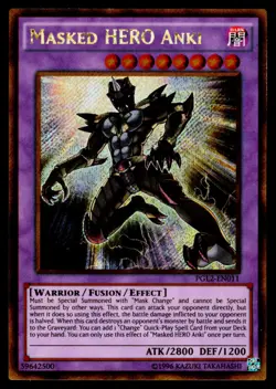 Masked HERO Anki - PGL2-EN011 LP Premium Gold: Return of the Bling Yu-Gi-Oh - Image 1