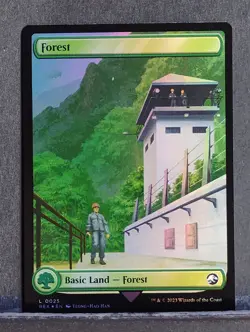 Forest (0025); Foil; Universes Beyond: Jurassic World... - Image 1