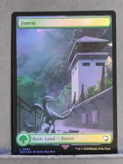 Forest (0025); Foil; Universes Beyond: Jurassic World... - Image 2