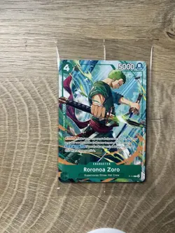 One Piece TCG Roronoa Zoro 2026 C2E2 Promo Card English Version - Image 1