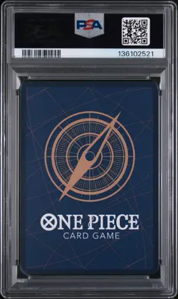 2025 ONE PIECE OP10-ROYAL BLOOD ALTERNATE ART #111 MONKEY D. LUFFY PSA 10 - Image 2