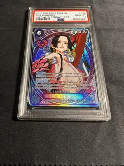 Boa Hancock (SP) EB03-026 Extra Booster Heroines PSA 10 ENGLISH One Piece TCG - Image 2