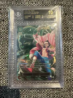 One Piece CCG BGS 10 Black label Smoker OP10-030 SP - Image 1