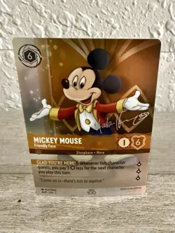 Lorcana Disney 100 Holo Card Lot - Mickey, Elsa, Genie, Stitch, Maleficent, Maui - Image 3