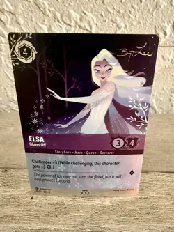 Lorcana Disney 100 Holo Card Lot - Mickey, Elsa, Genie, Stitch, Maleficent, Maui - Image 4