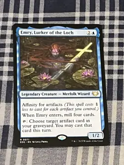 Emry, Lurker of the Loch #71 | Magic Edge of Eternities Commander - Image 1