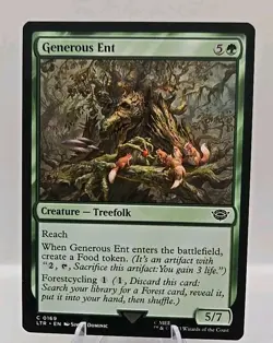 Generous Ent MTG Universes Beyond: the Lord of the Rings: Tales of Middle-Earth - Image 1