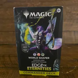 Magic the Gathering-Edge of Eternities Commander Deck - World Shaper SEALED (BHZ - Image 1