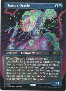 MTG: Secret Lair Drop Series: Thassa's Oracle: Lightly Played Condition - Image 1