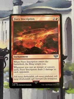 MTG - Fiery Inscription - LTR - 0126 - Image 1