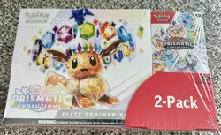 New Pokemon TCG Scarlet Violet Prismatic Evolutions Elite Trainer Box ETB Sealed - Image 1