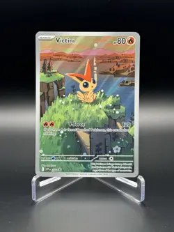 Pokemon TCG Victini Full Art Holo Black Star Promo Card 208 - Image 1