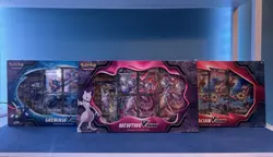 Pokemon V‑Union Bundle-Greninja, Mewtwo & Zacian Special Collection Boxes-Sealed - Image 1