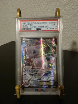 Pokemon Mew EX Super Premium Collection Full Art Promo #XY126 PSA 9 Mint - Image 1