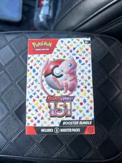 Pokemon Scarlet Violet 151 Booster Bundle 6-Pack, Factory-Sealed - Image 1