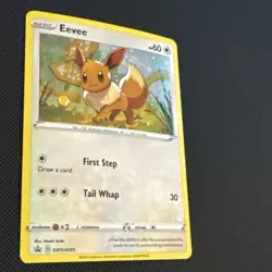 Pokemon TCG Eevee SWSH095 Black Star Promo NM - Image 2