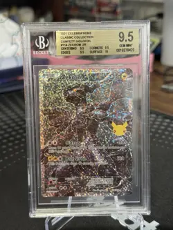 2021 POKEMON CELEBRATIONS CLASSIC COLLECTION #114 FULL ART ZEKROM BGS 9.5 - Image 1