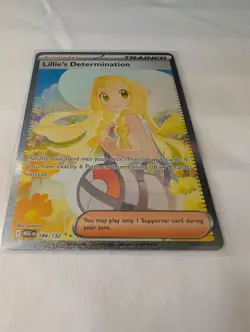 Pokemon Lillie's Determination SIR 184/132 Mega Evolution ENGLISH - Image 5