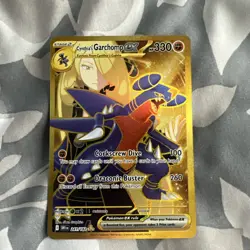 Pokemon TCG Destined Rivals Cynthia's Garchomp EX 241/182 Secret Rare - Image 2
