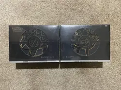 Pokemon TCG: Sword & Shield ZACIAN ZAMAZENTA ETB Plus Elite Trainer Box - Set - Image 1