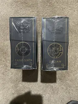 Pokemon TCG: Sword & Shield ZACIAN ZAMAZENTA ETB Plus Elite Trainer Box - Set - Image 3