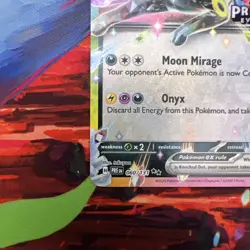 Pokemon Umbreon EX Prismatic Evolutions Card 060/131 Stamped Pokemon TCG - Image 2