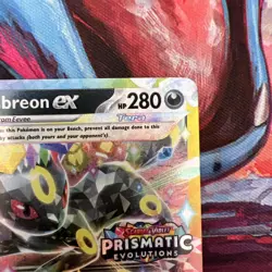 Pokemon Umbreon EX Prismatic Evolutions Card 060/131 Stamped Pokemon TCG - Image 4