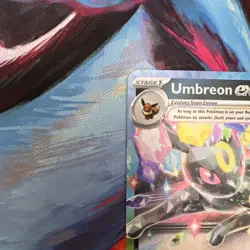 Pokemon Umbreon EX Prismatic Evolutions Card 060/131 Stamped Pokemon TCG - Image 5