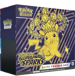 Pokemon TCG Scarlet & Violet Surging Sparks Elite Trainer Box |BRAND NEW SEALED - Image 3