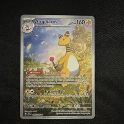 Nintendo Pokemon TCG Ampharos 090/086 SV Scarlet & Violet Promo Holo EN - Image 1