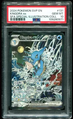 PSA 10 Kingdra ex Special Illustration Collection Promo 2024 Pokemon Card #131 - Image 1