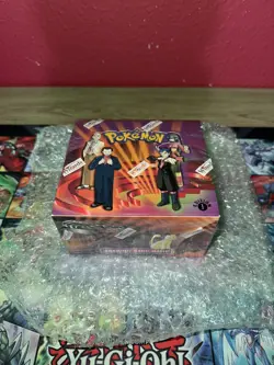 Pokemon Gym Challenge 1st edition Empty Booster Box - including WOTC wrapper!! - Image 1