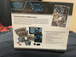 Pokemon TCG Black Bolt Elite Trainer Box - SV Factory Sealed - Image 3