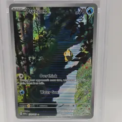 The Pokemon Company Psyduck 175/165 SV 151 Illustration Rare Holo EN PSA 9 - Image 1