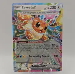Pokemon Eevee ex 075/131 SV Prismatic Evolutions Double Rare Holo English 200HP - Image 1