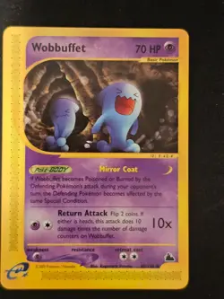 Pokemon TCG Wobbuffet 45 Skyridge Mint Near Mint (non-holo) - Image 1