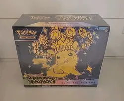 Pokemon Center EXCLUSIVE SURGING SPARKS Elite Trainer Box ETB New Factory Sealed - Image 1