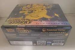 Pokemon Center EXCLUSIVE SURGING SPARKS Elite Trainer Box ETB New Factory Sealed - Image 5